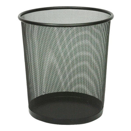 Vepa Bins - Papierkorb rund 19 Liter schwarz | 6 Stück