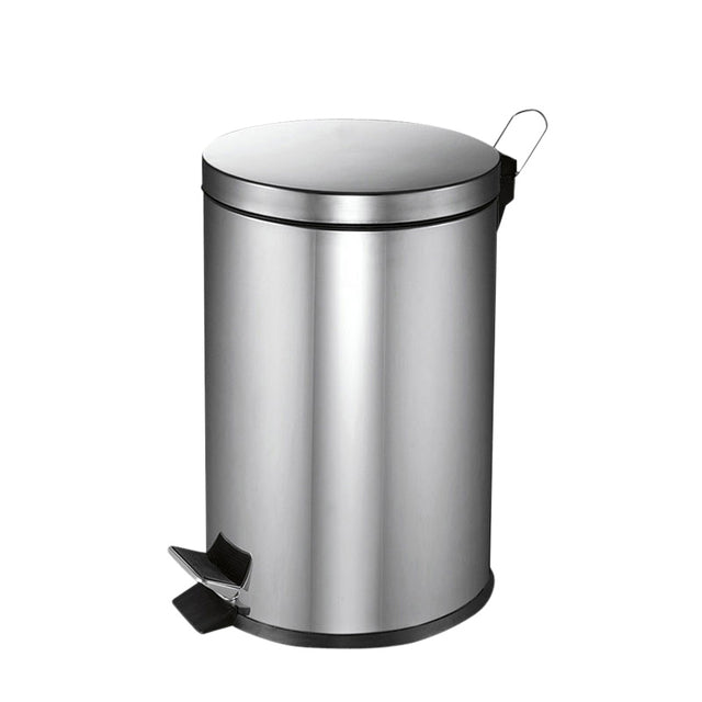 Vepa Bins - Poubelle à pédale 20 litres en acier inoxydable