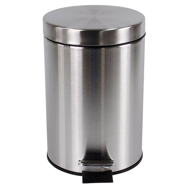 Brasq -  Pedaalemmer  20 liter rvs