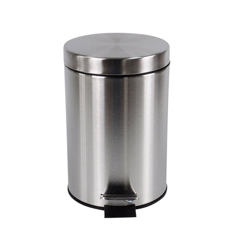 BRASQ - Treteimer 12 Liter Edelstahl