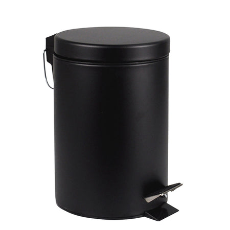BRASQ - Poubelle à pédale 20 litres noir