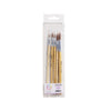 Qrea - Ensemble de brosses à cheveux synthétiques de 5 largeurs