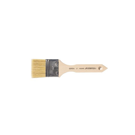 Qrea - Brosse en poils de porc no. 2 largeur 47,5 mm | 6 pièces