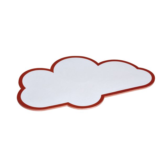 MAUL - Cartes d'atelier nuage 27x43cm blanc 20 pièces