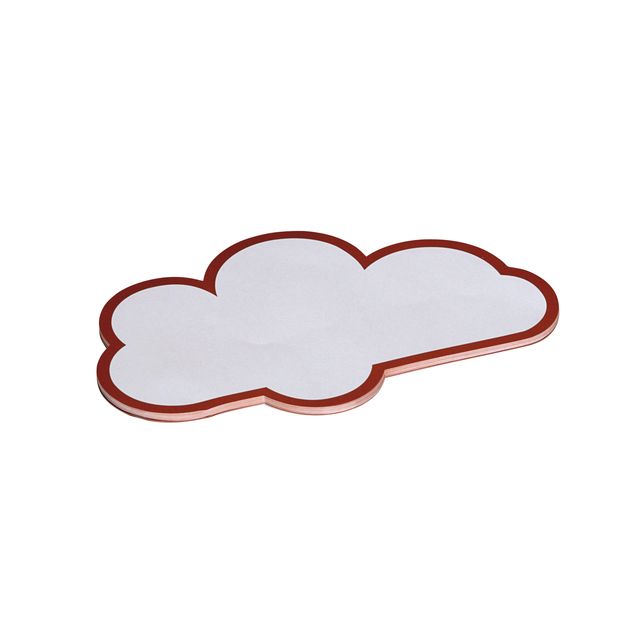MAUL - Werkstattkarten Wolke 14x23cm weiß 20 Stück
