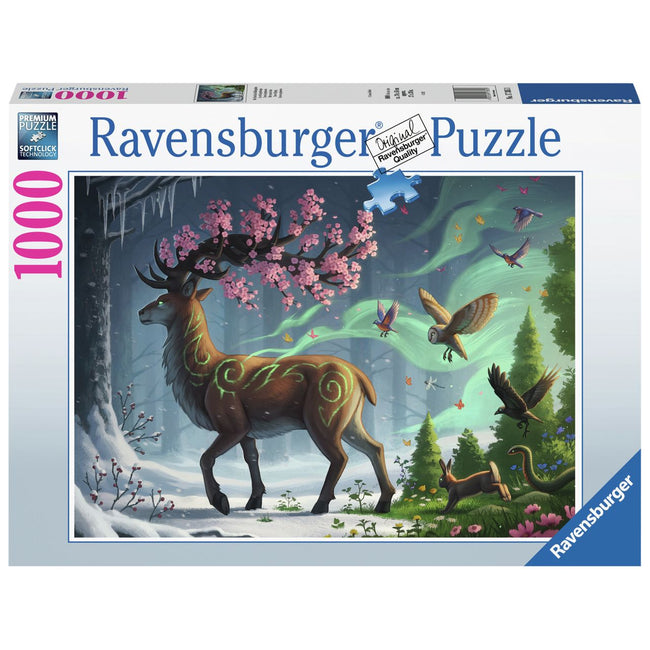 Ravensburger -  Puzzel Hert van de lente 1000 stukjes