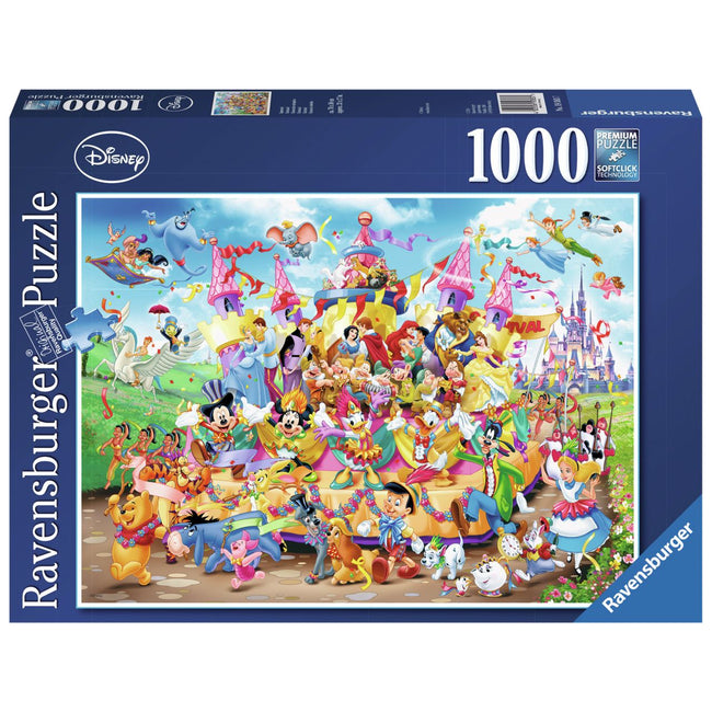 Ravensburger -  Puzzel disney optocht 1000 stukjes