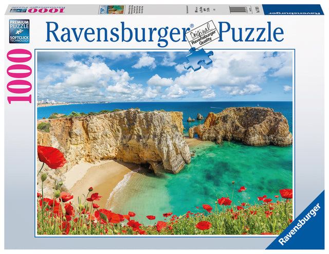 Ravensburger -  Puzzel klaprozen in de algarve 1000st
