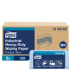 Tork -  Reinigingsdoek w4 gevouwen blauw 130082