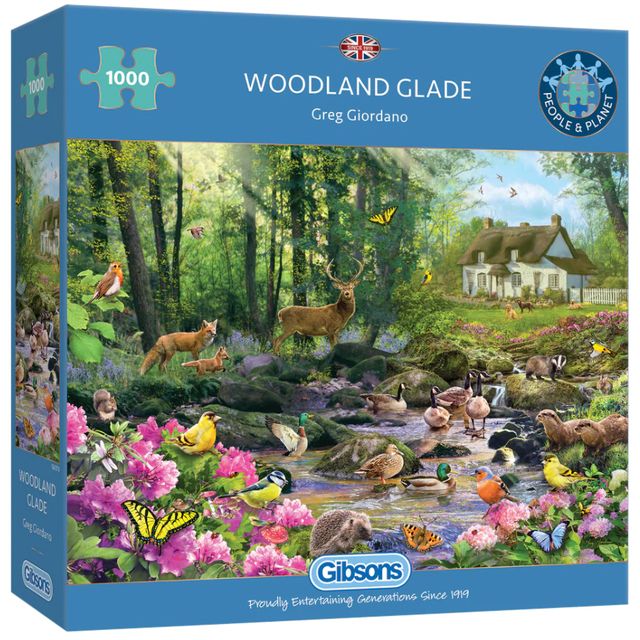 Gibsons - Puzzle Woodland 1000 pièces