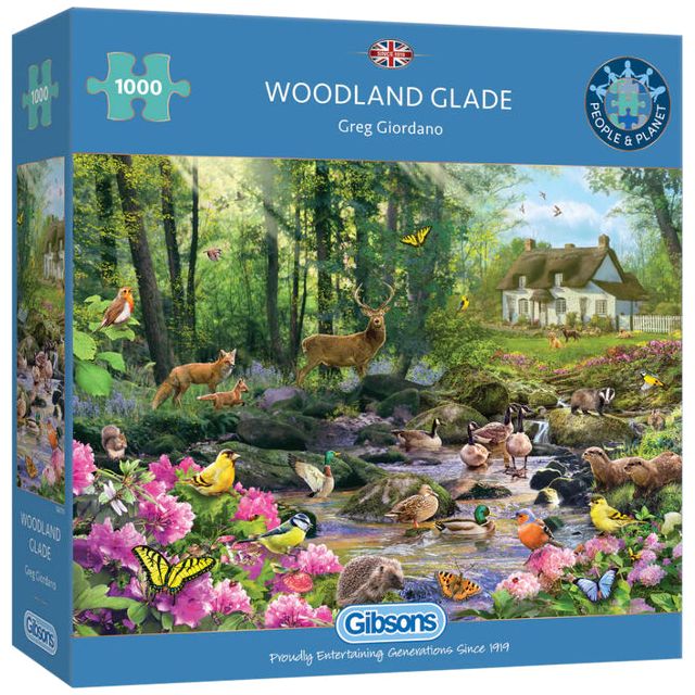 Gibsons - Puzzle Gibsons Woodland Glade 1000 Stücke