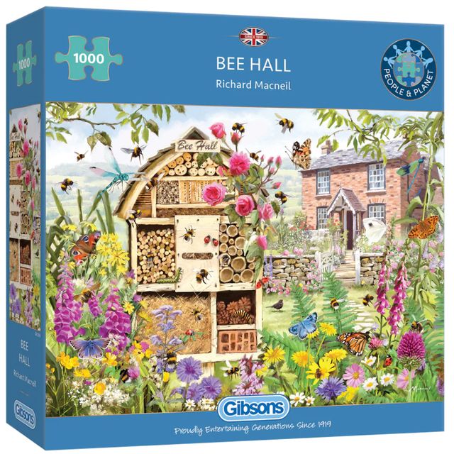 Gibsons - Puzzle Bee Hall 1000 pièces