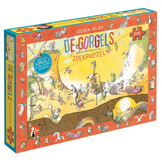 Tucker’s Fun Factory -  Puzzel de gorgels 100 stukjes xl