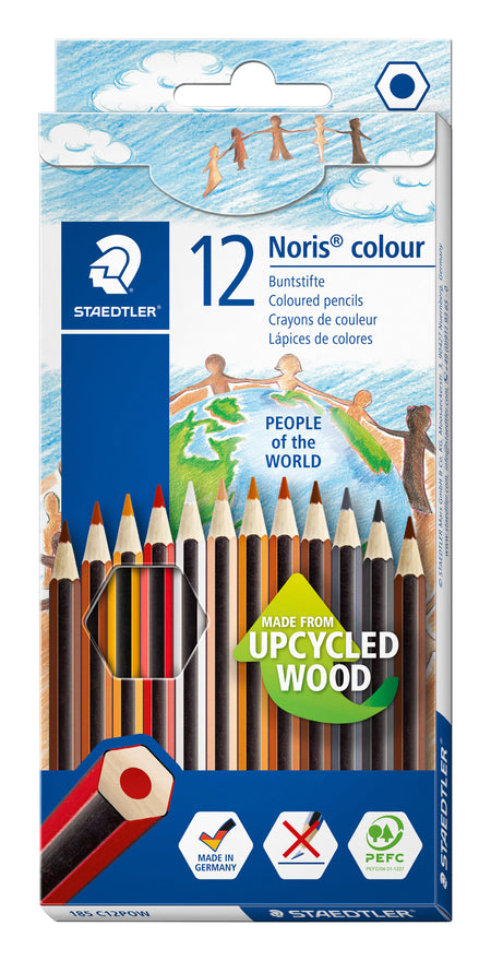 Staedtler - Buntstifte Noris Colors People of the World 12er-Set