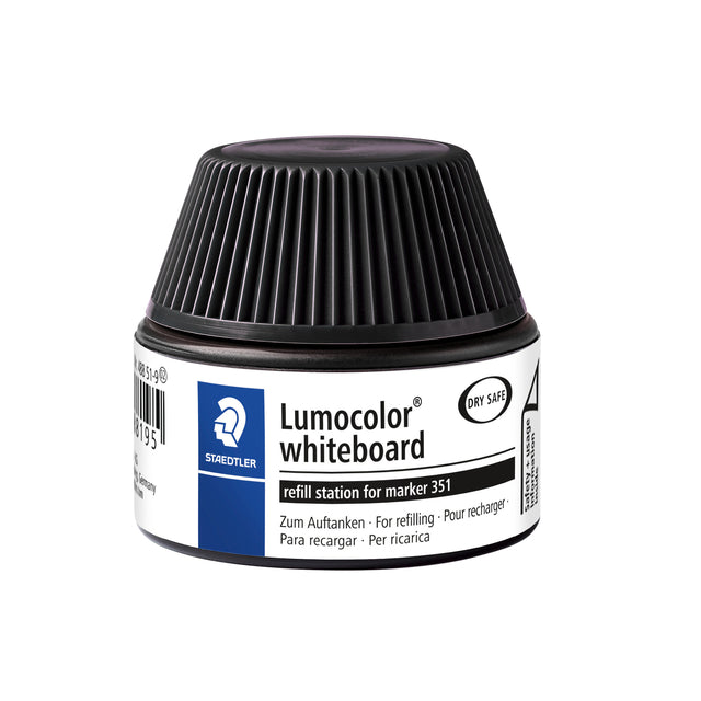 Staedtler -  Viltstiftvulling lumocolor whiteboard zw | 4 stuks
