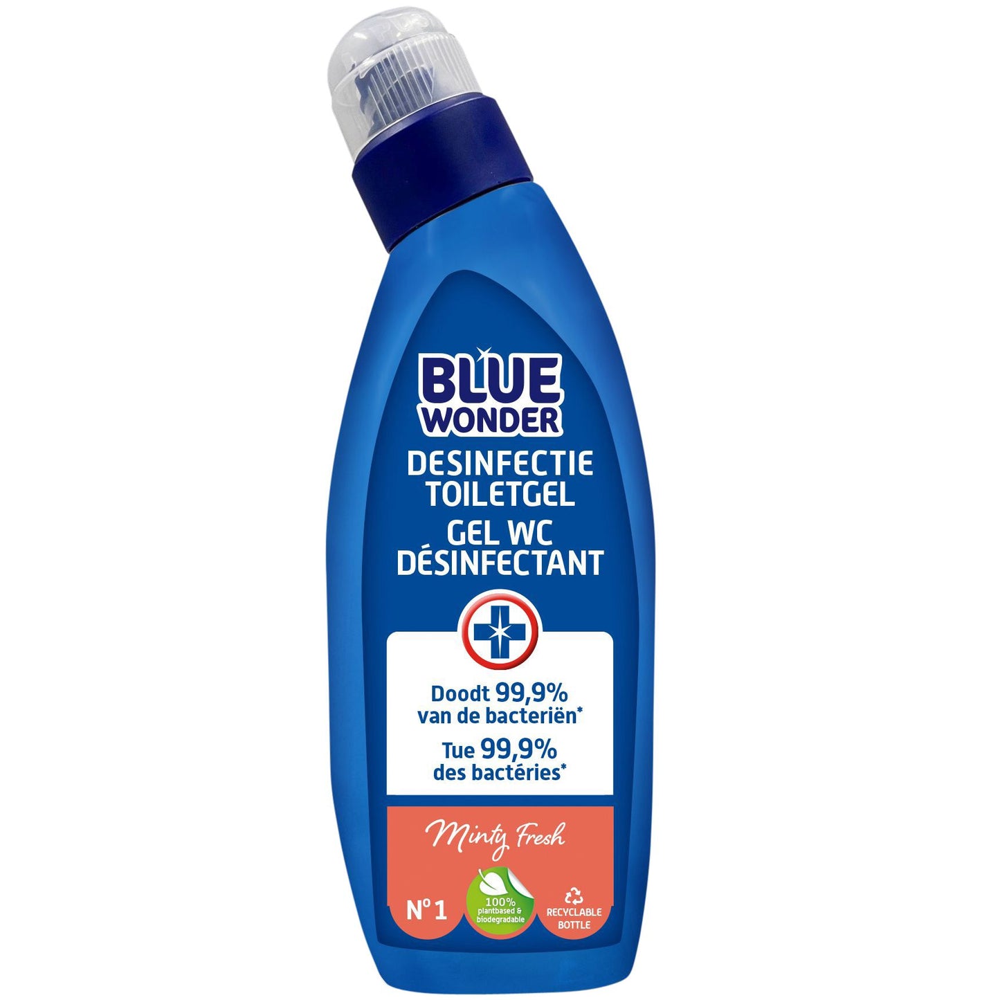 Blue Wonder -  Toiletreinger  desinfectie 750ml | 6 stuks