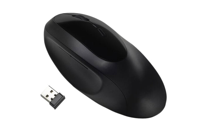 Kensington -  Pro Fit Ergo Wireless Mouse—zwart