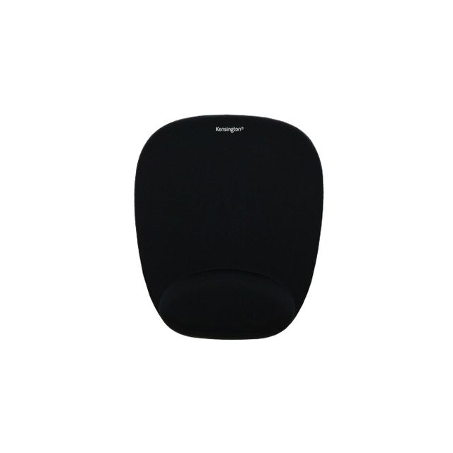 Kensington - Tapis de souris repose-poignet mousse noir