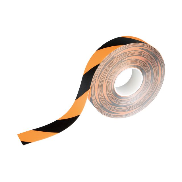 Durable -  Vloermarkeringse duraline 50mmx30m geel zwart