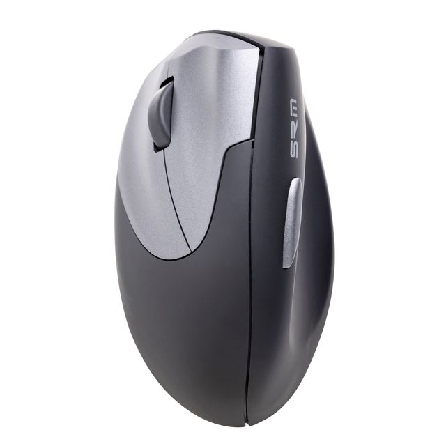 Ergofy - Souris SRM VS4 gauche sans fil argent noir