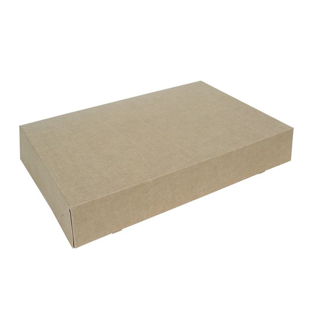 IEZZY horeca en cate -  Cateringdoos iezzy 46cm plasticvrij bruin