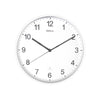 MAUL - Horloge murale Sprint RC Ø30x5cm plastique blanc/blanc incl. batterie