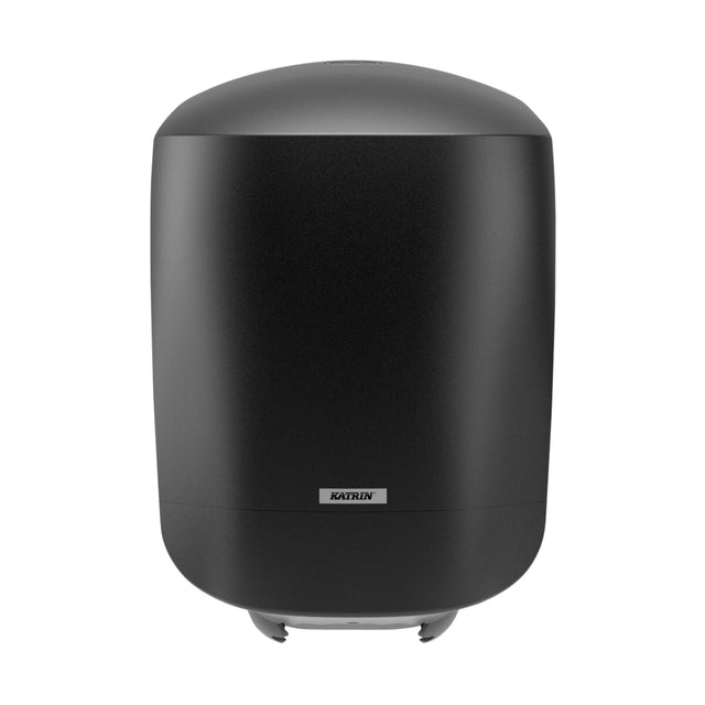 Katrin - Distributeur de papier nettoyant moyen noir 82254