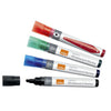 Nobo - Marqueur tableau blanc Encre liquide diagonale assortie 4mm 10 pièces