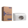 Aquarius KC - Distributeur de papier toilette Kimberly Clark Duo blanc
