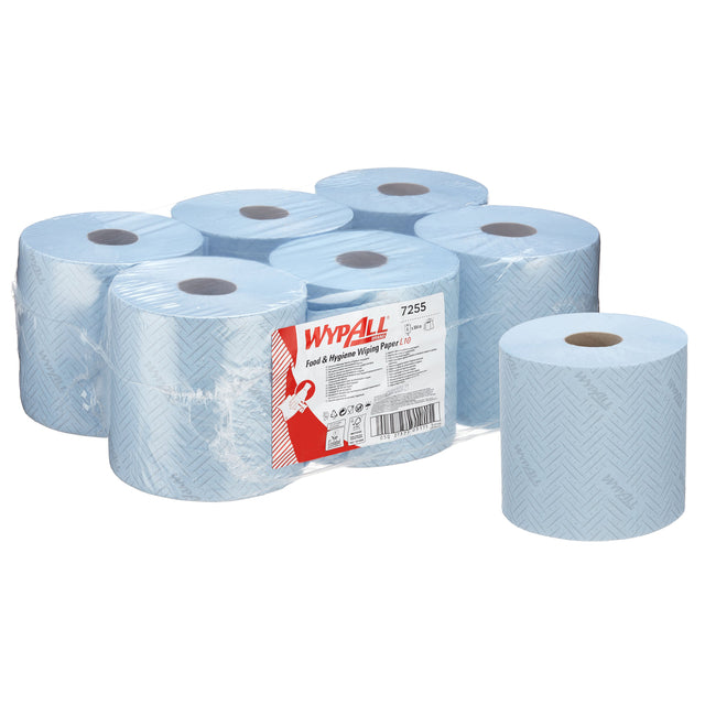 WypAll -  Poetspapier l10 1laags 800 vel blauw