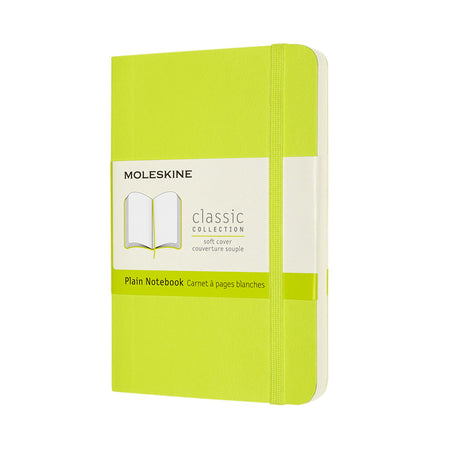 Moleskine -  Notitieboek  pocket 90x140 blc sc lem gn
