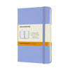 Moleskine - Pochette pour carnet 90x140mm ligne couverture rigide bleu hortensia