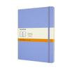 Moleskine - Carnet XL 190x250mm ligne couverture rigide bleu hortensia