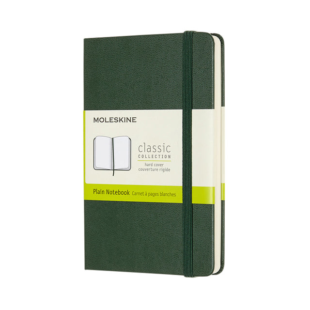 Moleskine -  Notitieboek  pocket 90x140 blc hc myrt gn