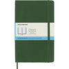 Moleskine - Carnet grand format 130x210mm à pois couverture souple vert myrte