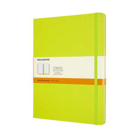 Moleskine -  Notitieboek  xl 190x250 ln hc lem gn