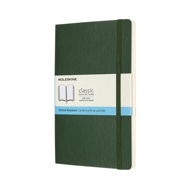 Moleskine -  Notitieboek  large 130x210 dots sc zw