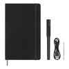 Moleskine - Smart Writing Set Pen + Smart notebook grande ligne 130x210mm noir