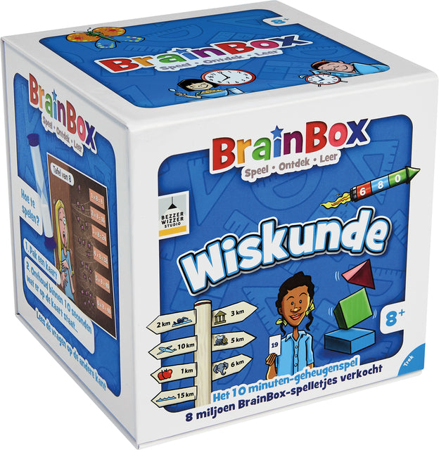 Bruna office - Kaartspel brainbox wiskunde