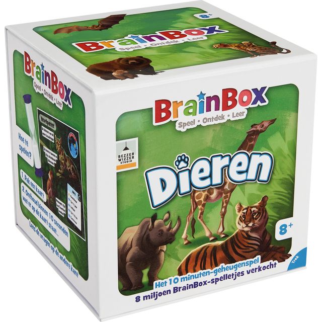 Asmodee -  Kaartspel brainbox dieren