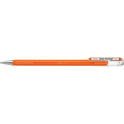 Pentel - Gel Writer K110 Mattehop mittelorange