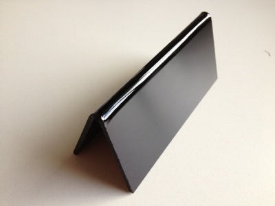 Klika - Support de toit en acrylique NOIR 130x60mm lxh