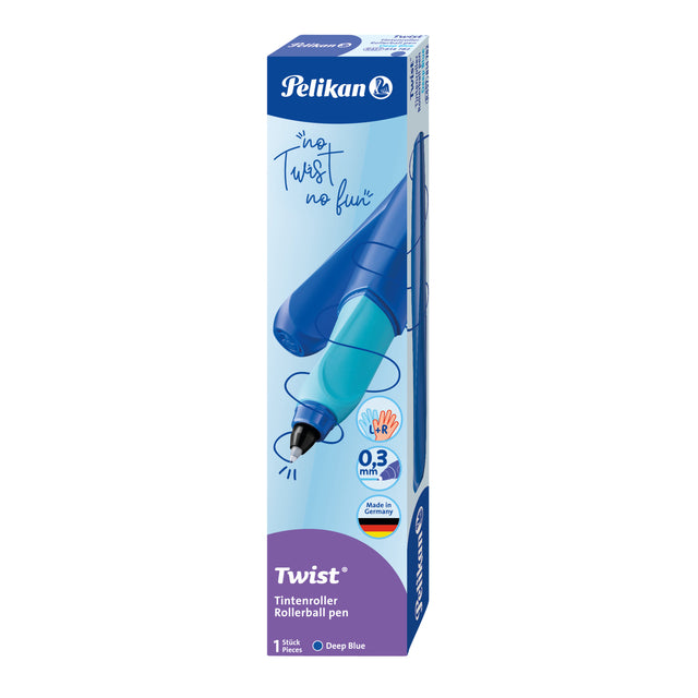 Pelikan - Stylo roller twist r457 bleu profond
