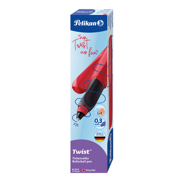 Pelikan -  Rollerpen twist r457 fiery red