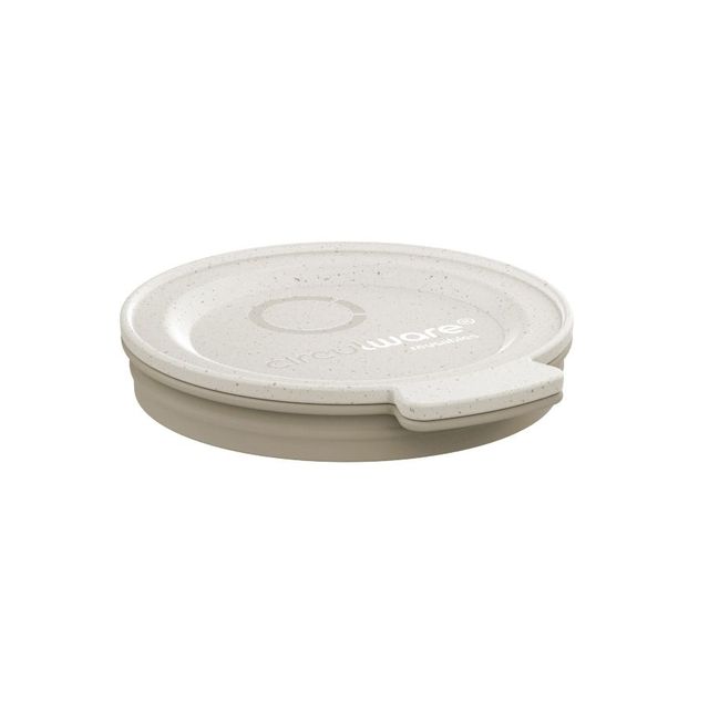 Circulware - Couvercle + anneau Circulcup Plat Ø 8 cm réutilisable 24 pièces