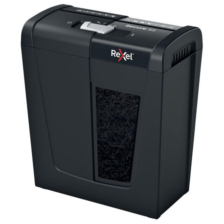 Rexel - Destructeur de papier Secure S5 bandes 6mm