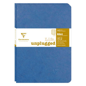 Clairefontaine - Carnet A5 ligne 96 pages 90gr sceau bleu de 2 pièces
