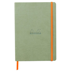 Rhodia - Carnet A5 ligne 80 feuilles 90gr céladon