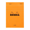 Rhodia - Bloc-notes A6 ligne 80 feuilles 80gr orange | 10 pièces