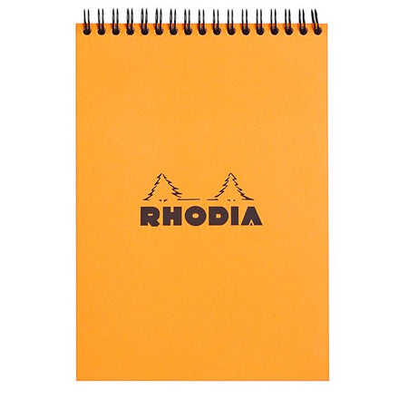 Rhodia -  Spiraalblok a5 lijn 160pag 80gr or | 5 stuks